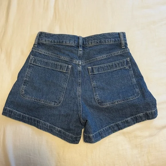 Madewell The High Rise Sailor Shorts - Picture 3 of 10
